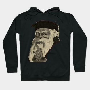 Mischief Santa Classic Santa Vintage Retro Christmas Hoodie